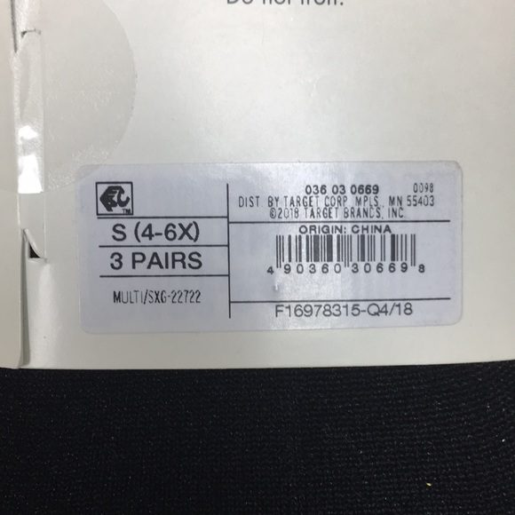 NWT Cat & Jack 3-Pack Girls Liner Socks - Picture 8 of 8